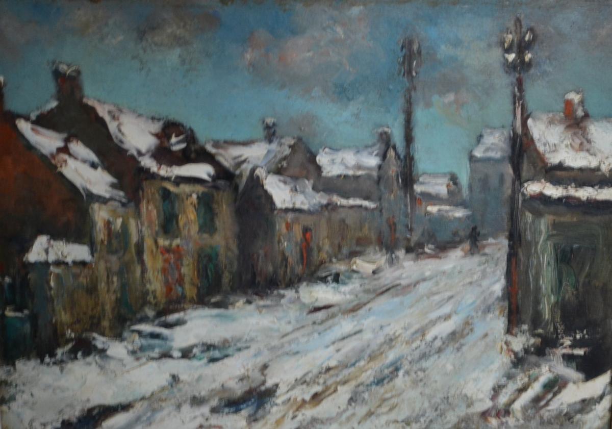 Oil On Strong Paper -photo-3