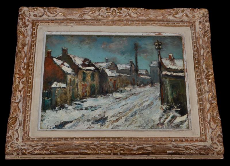 Oil On Strong Paper -photo-1