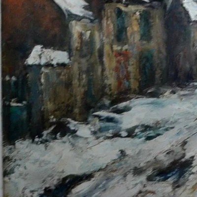 Oil On Strong Paper -photo-4