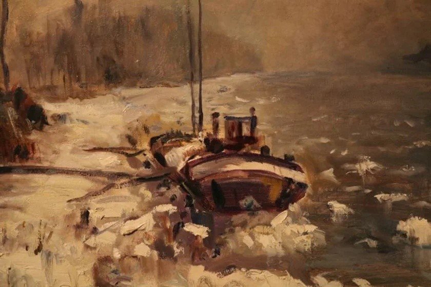 Oil On Strong Paper -photo-6