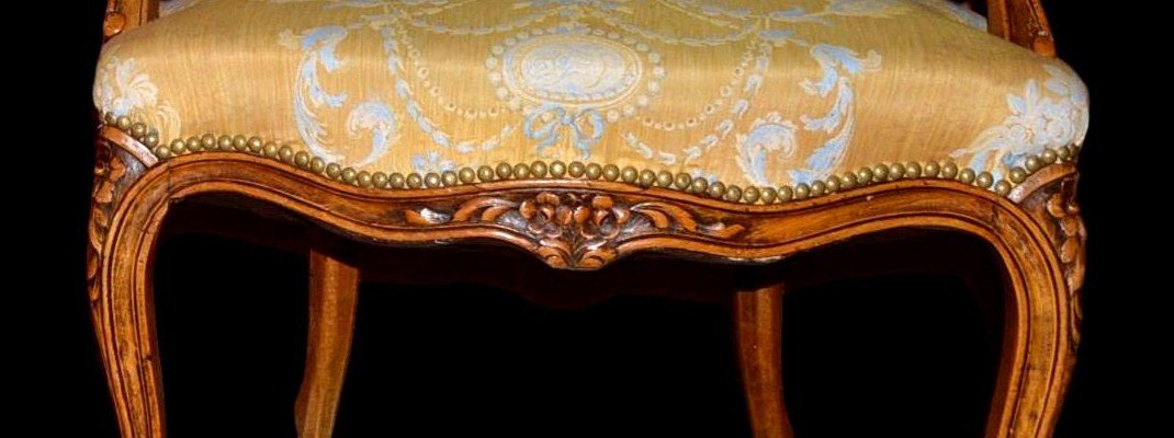 Paire de fauteuils de style Louis XV , France vers 1890, parfait état, retapissé à neuf-photo-6