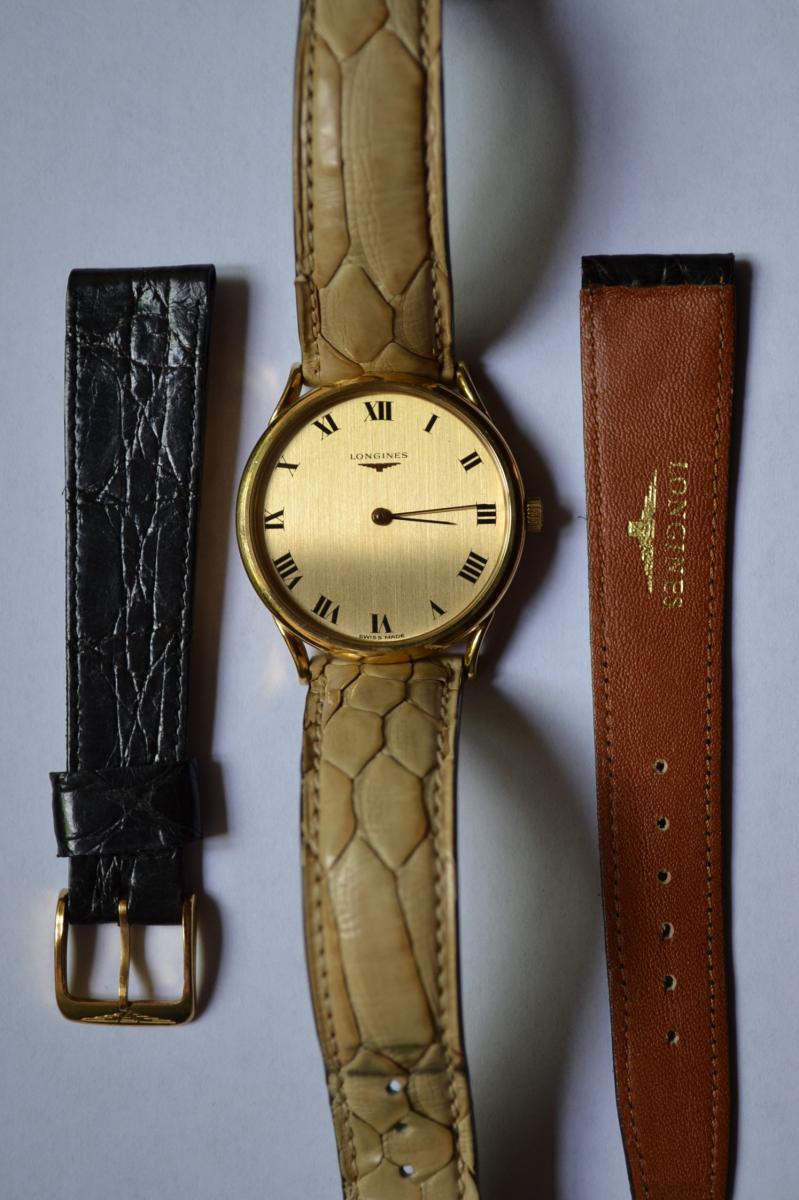 Longines For Men, Gold 18k Mens Watch Circa 1980-photo-2