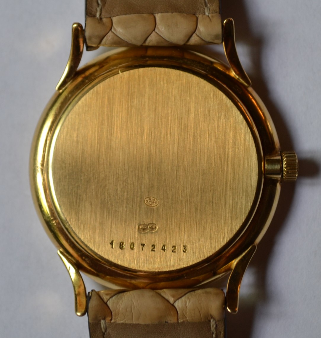 Longines For Men, Gold 18k Mens Watch Circa 1980-photo-3