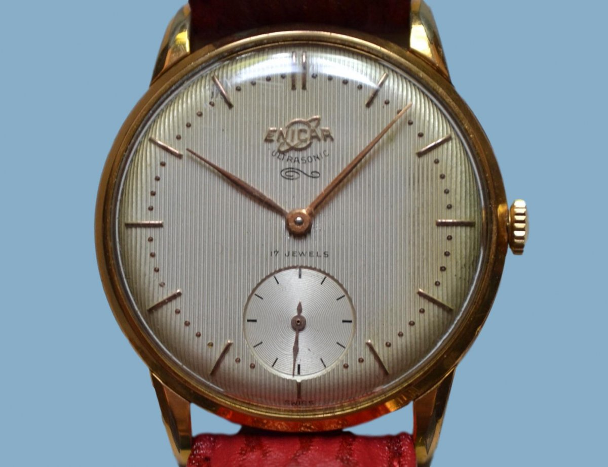 Enicar Man Bracelet Watch, Circa 1960