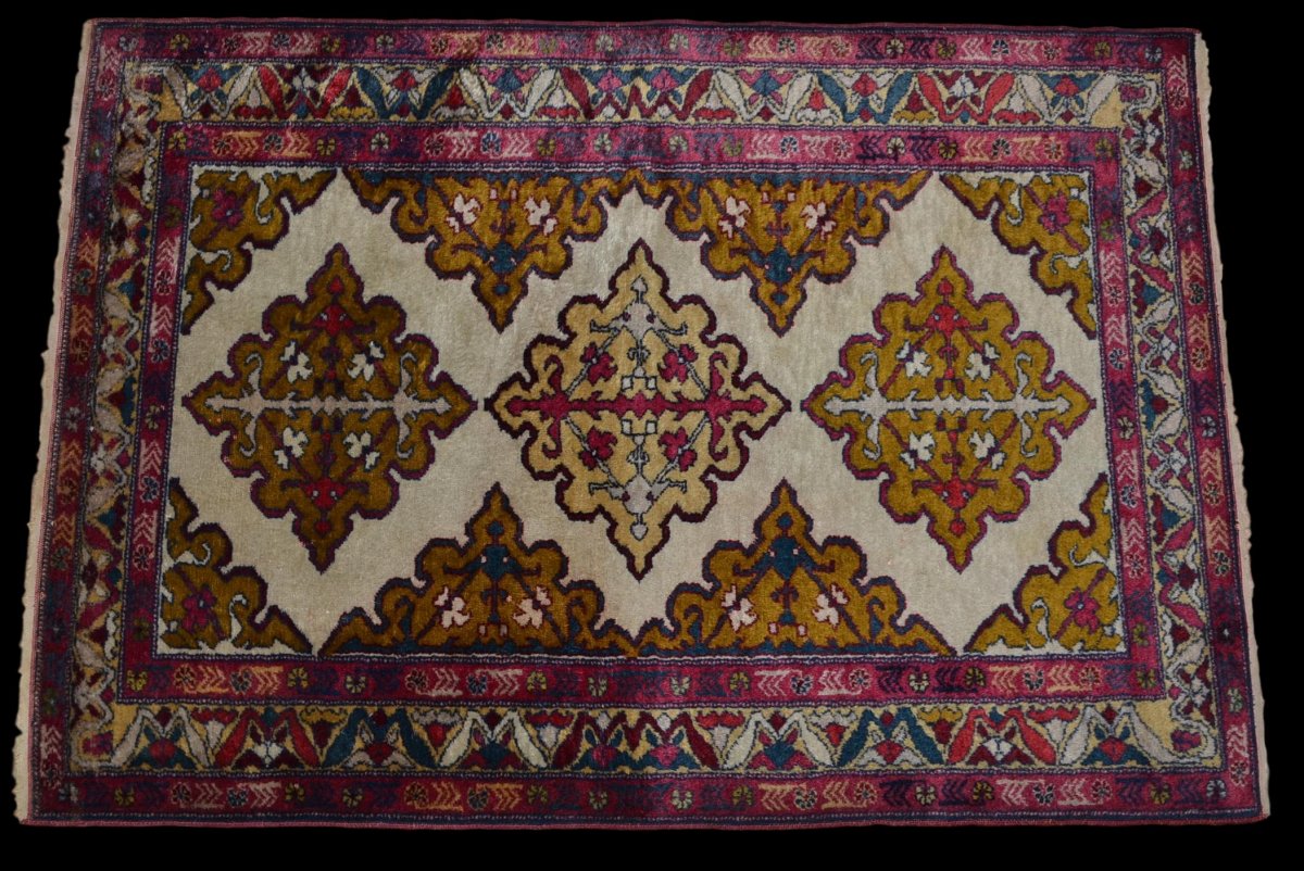 Derbent Carpet, Caucasian, Wool, 94 Cm X 138 Cm, Circa 1950-photo-2