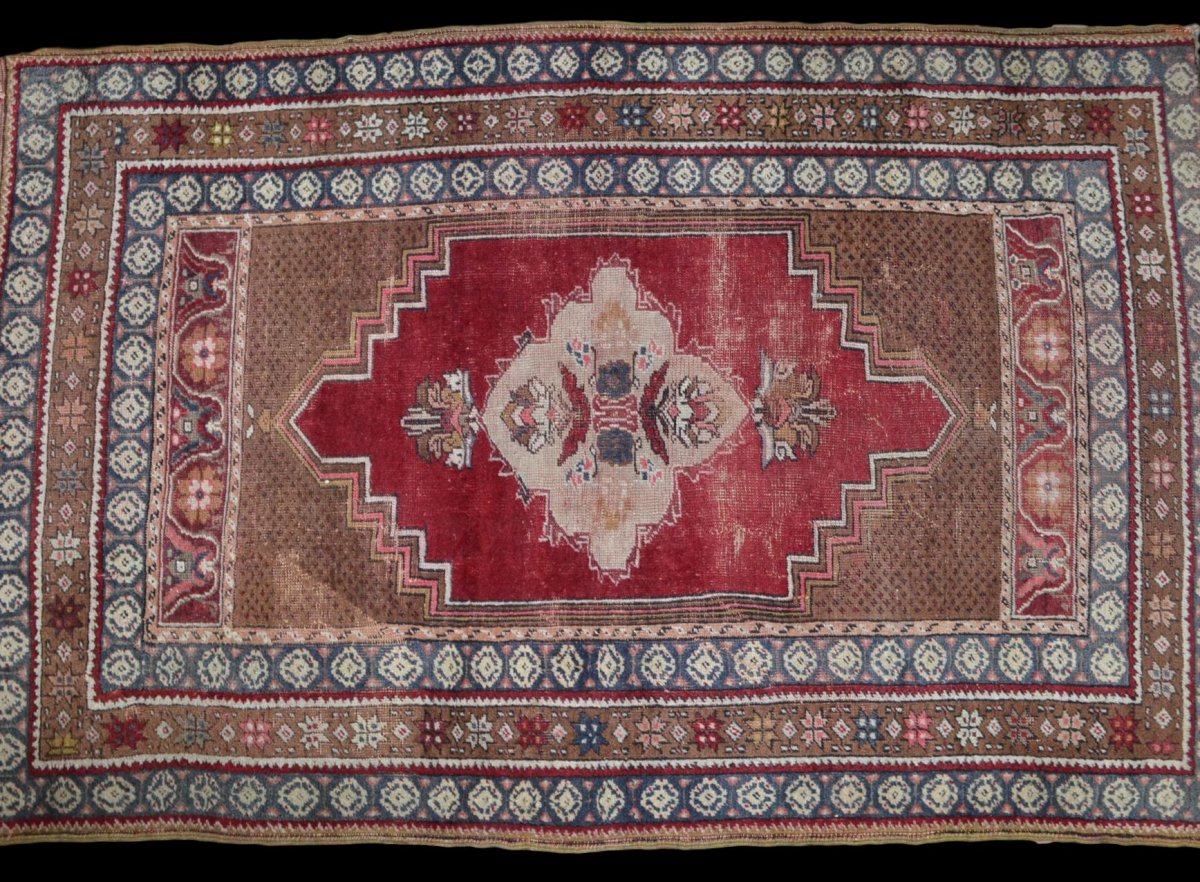 Kiz-bergama Nuptial Rug, Anatolia, Turkey, 108 Cm X 163 Cm, Circa 1920-photo-2