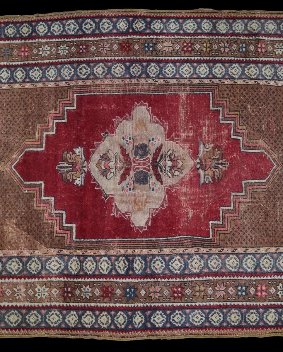 Kiz-bergama Nuptial Rug, Anatolia, Turkey, 108 Cm X 163 Cm, Circa 1920-photo-1