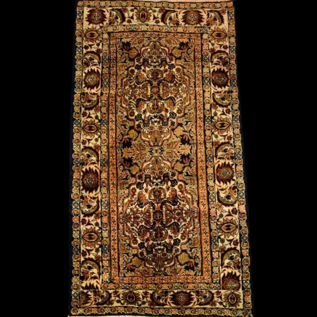 Tapis Chirvan, 100 x 157 cm Caucase, Azerbaïddjan, Laine nouée main avant 1920-photo-7