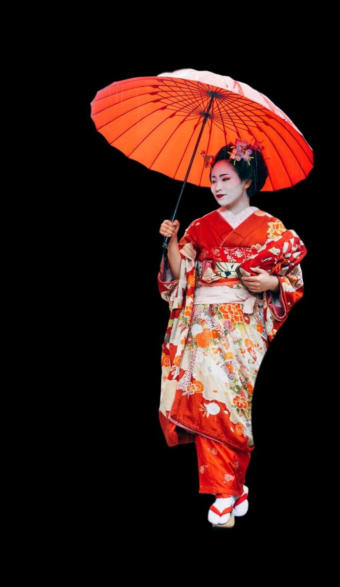 Kimono Hômongi, en soie naturelle, Japon, vers 1960, Très Bon état-photo-1