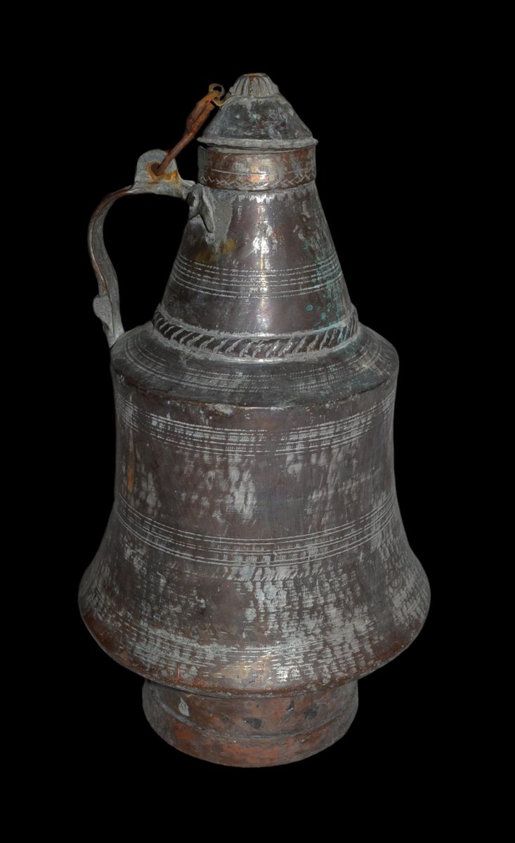 " Su kabi " Pot à eau, Turquie, fer blanc cuivré, début du XXème siècle-photo-3