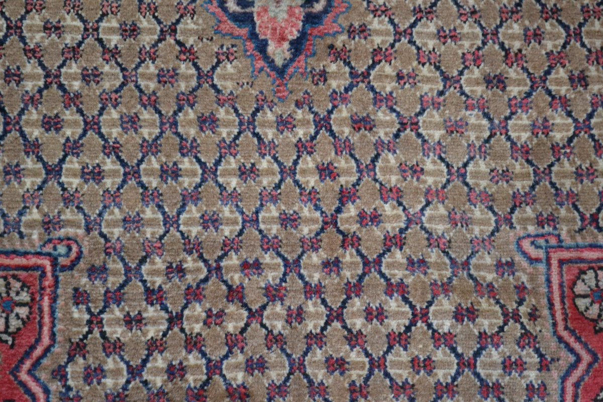 Tapis Persan Kolyach, 157 cm x 273 cm, Iran, Laine nouée main, Parfait état, vers 1970-photo-2