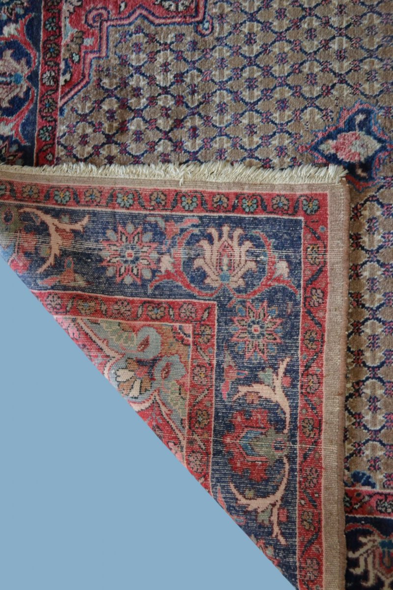Persian Sarough Rug, 157 Cm X 273 Cm, Iran, Hand Knotted Wool, Perfect Condition, Around 1970-photo-4