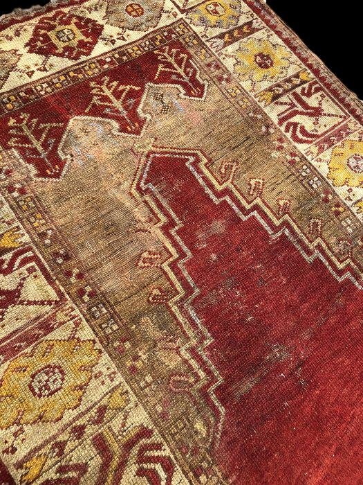 Tapis Moudjour Ancien, Anatolie, 105 cm x 160 cm, Laine sur Laine, Milieu du XIXème siècle-photo-3