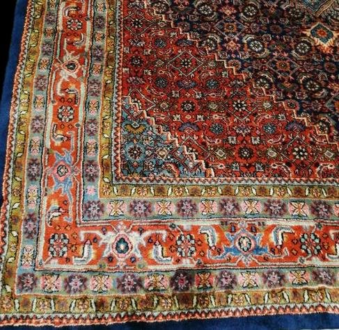 Bidjar Rug, 182 Cm X 243 Cm, Iran, Hand Knotted Wool, 1970, Very Good Condition-photo-1