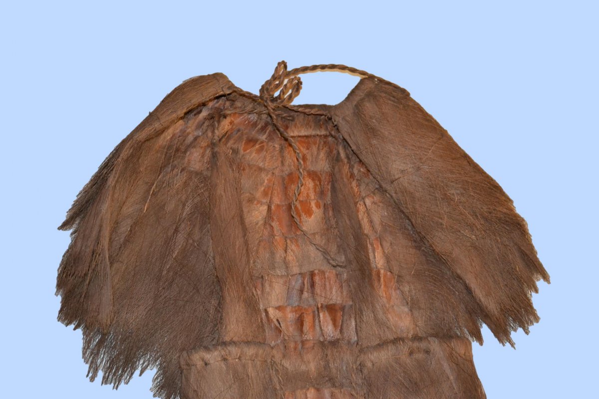 Rain Coat In Palm Fiber, Japan Or China, End Of The 19th Century, Beginning Of The 20th Century-photo-2