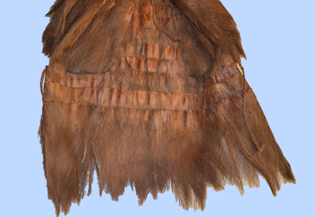 Rain Coat In Palm Fiber, Japan Or China, End Of The 19th Century, Beginning Of The 20th Century-photo-3