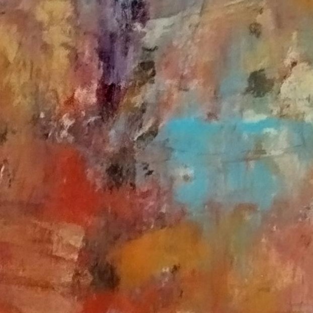 Erwin Steinbach (1964 - )"my House Under The Virgin Vign In Summer" 75 X 115 Cm, September 2020-photo-1