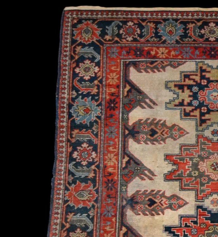 Kouba Rug, Dagestan, Caucasus, 120 Cm X 190 Cm, Hand-knotted Wool, Circa 1960, Very Good Condition-photo-1