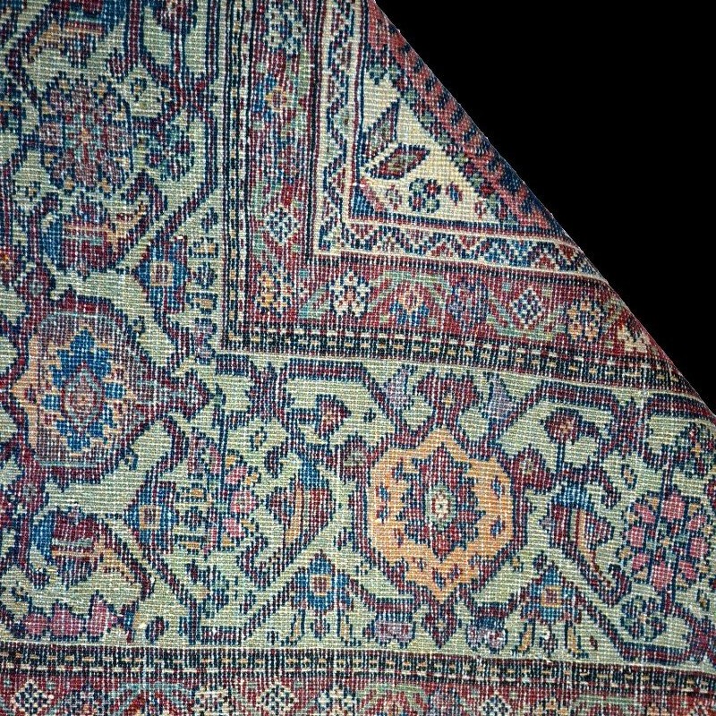 Tapis Feraghan, 131 x 185 cm, noué main, Iran, XIXème siècle, très bel état collection-photo-6