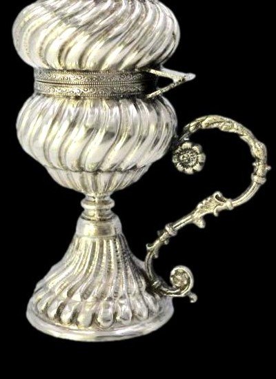 Perfume Burner In Silver, Tunisia, Mid 20th Century, Very Good Condition-photo-6