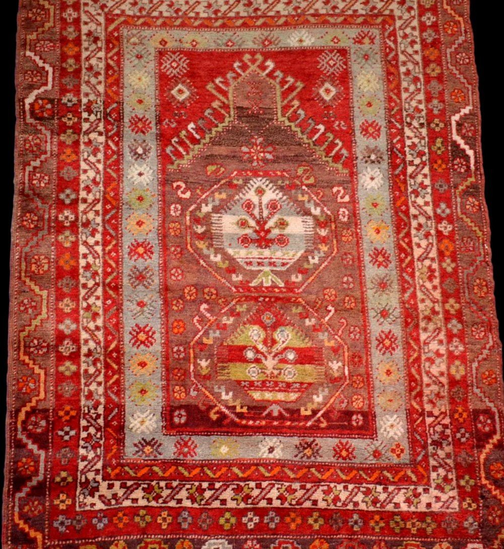 Tapis Kirsehir ancien, Anatolie, Turquie, 102 cm x 166 cm, début du XXème Siècle-photo-1