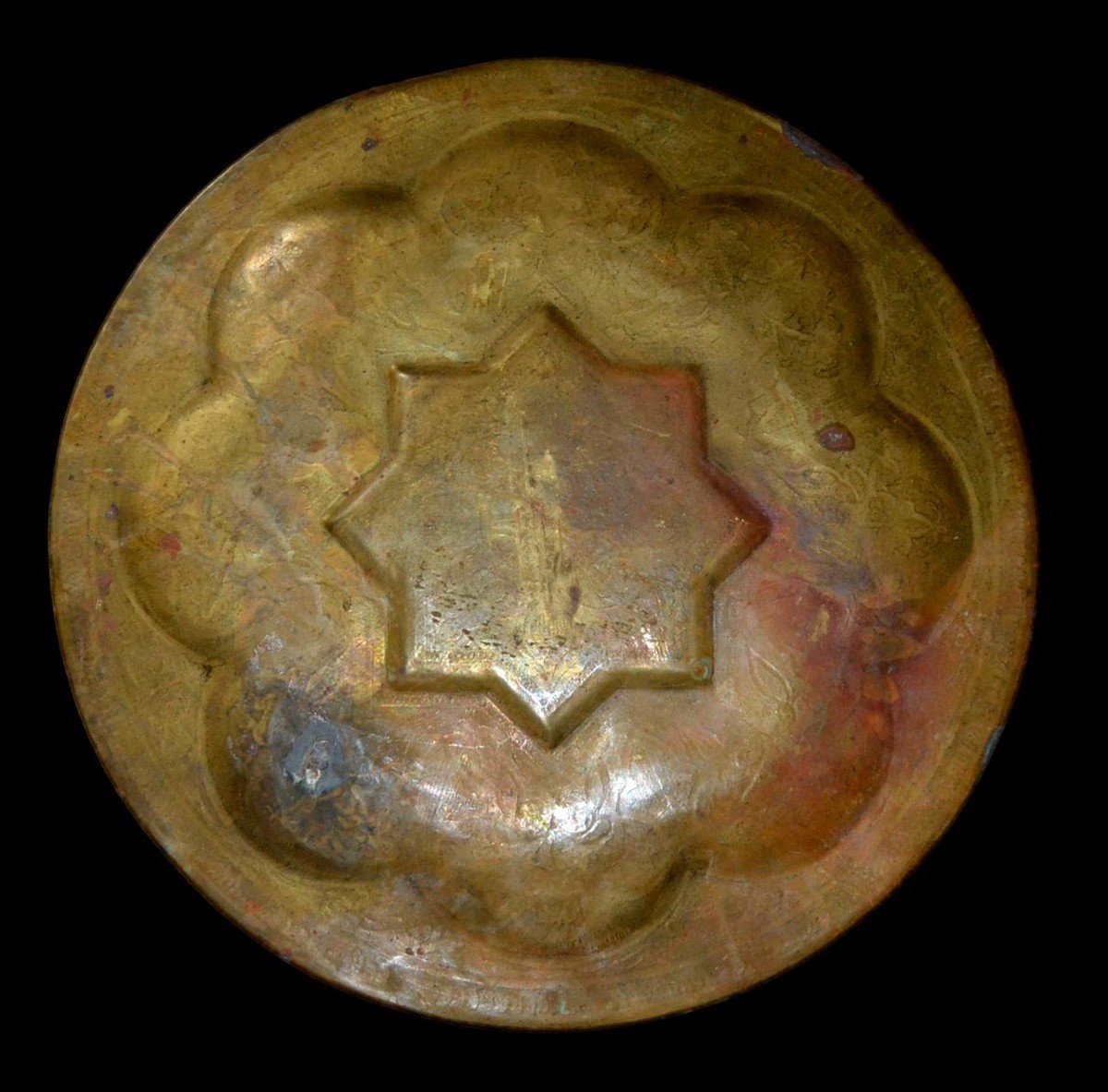 Large Tea Tray, Tunisia, Maghreb, Early 20th Century-photo-5