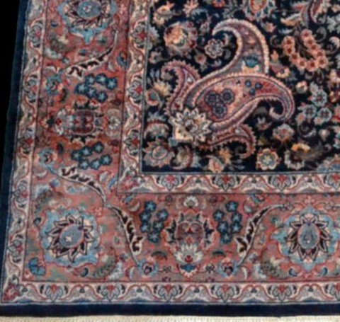 Kashmar Carpet, 174 Cm X 255 Cm, Heavy And Luxurious Persian Hand-knotted Circa 1970, Perfect Condition-photo-6
