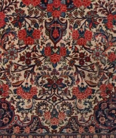 Bidjar Persian Rug, 113 Cm X 172 Cm, Hand-knotted Wool In Iran, Very Good Condition, 1980, Perfect-photo-6