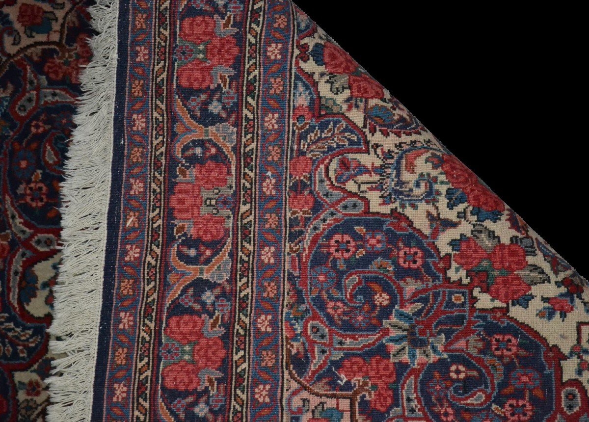 Bidjar Persian Rug, 113 Cm X 172 Cm, Hand-knotted Wool In Iran, Very Good Condition, 1980, Perfect-photo-7