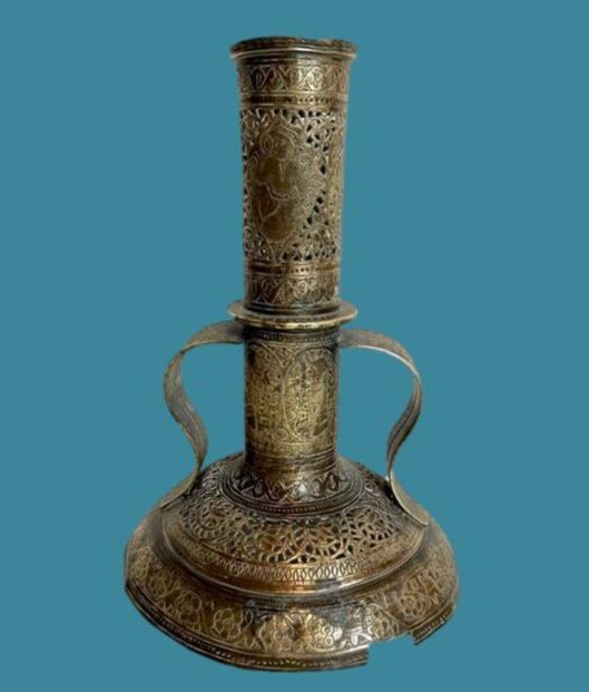 Persian Torch, Beginning Of The Kadjar Period, End Of The 18th Century, Beginning Of The 19th Century-photo-2