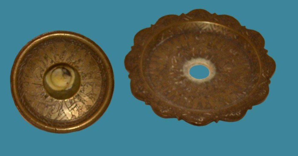 Important chandelier Ottoman, Ht 64 cm, empire Ottoman, Caucase, Arménie ou Géorgie, XVIIIème-photo-1