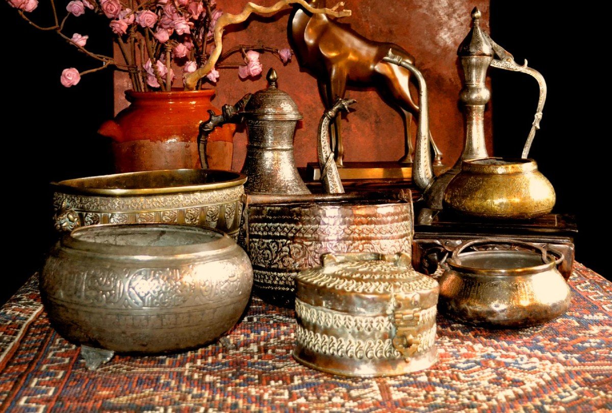 Asie, Bouddha rieur en bronze, Chine du XIXème siècle-photo-2