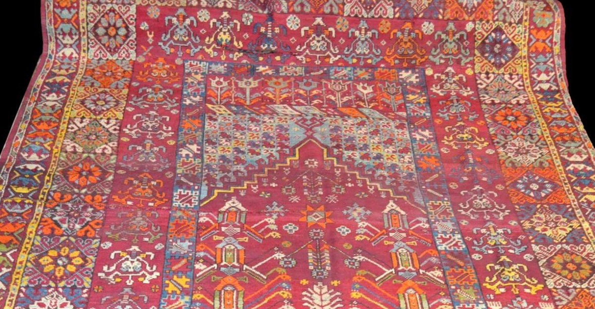 Tapis ancien Zerbiya, 205 x 465 cm, laine sur laine, Berbères, Maroc, fin du XIXème, -photo-3