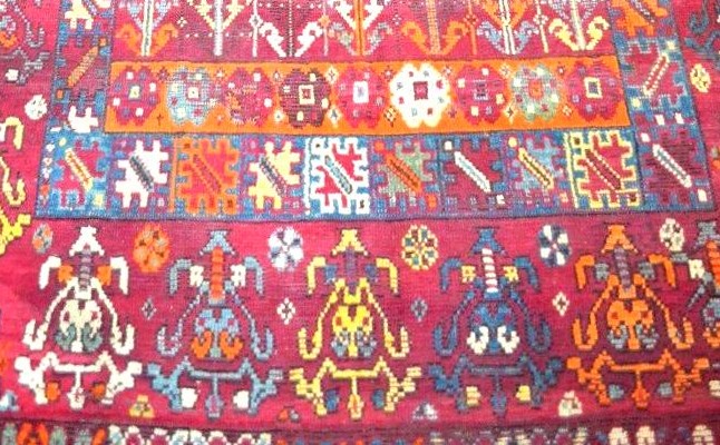 Tapis Zerbiya, Rabat, Maroc, 205 x 465 cm, laine nouée main, Berbères, fin du XIXème, -photo-1
