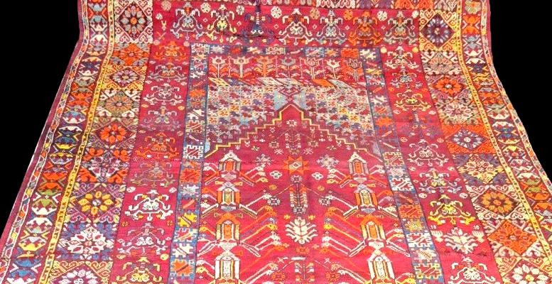 Tapis Zerbiya, Rabat, Maroc, 205 x 465 cm, laine nouée main, Berbères, fin du XIXème, -photo-3