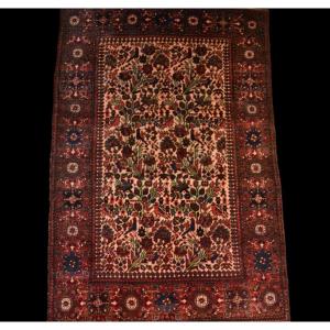 Sarouk Rug, 130 X 194 Cm, Hand-knotted Wool Around The Middle Of The 20th Century, Very Good Condition