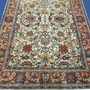 Tabriz Rug, 120 Cm X 192 Cm, Hand-knotted Kork Wool In Iran Circa 1970-80 In Very Good Condition