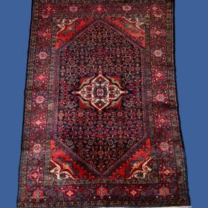 Tapis Malayer, 150 x 217 cm, beau persan en laine nouée main en Iran vers 1970 en très bon état