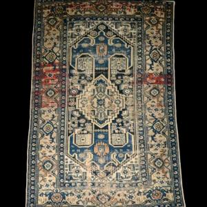 Old Malayer Rug, 137 X 202 Cm, Hand-knotted Wool In Persia, Iran, Early 20th Century