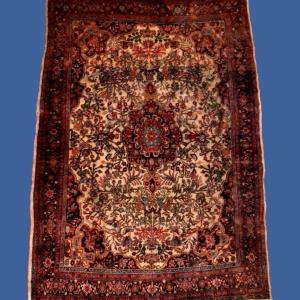 Tapis Bidjar, 147 cm x 218 cm, laine kork nouée main en Iran vers 1960, en très bon état