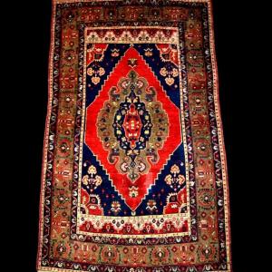 Antique Kutaya Or Kutalaya Rug, 114 X 203 Cm, Hand-knotted Wool/wool, Ottoman Empire, Türkiye
