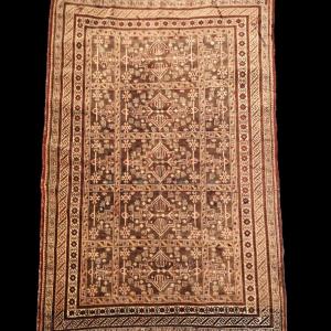 Tapis Baloutche, 92 x 139 cm, laine sur laine nouées main , 1950 - 1960, très bel état