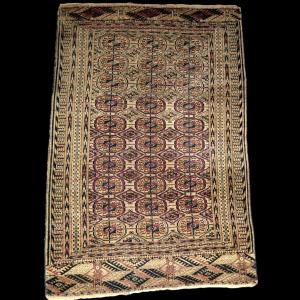 Tekké Rug, 124 X 187 Cm, Wool On Wool, Hand-knotted Around 1900 By A Tekké Tribe