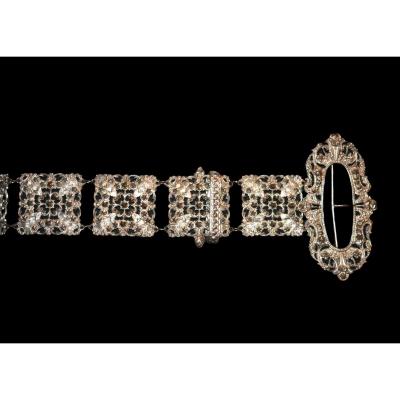 Silver Bridal Belt, Ottoman Empire Around 1900, Very Good Condition