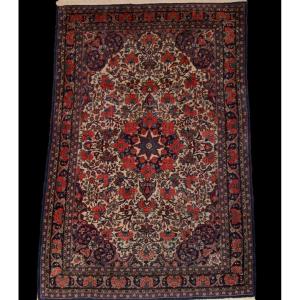 Bidjar Persian Rug, 113 Cm X 172 Cm, Hand-knotted Wool In Iran, Very Good Condition, 1980, Perfect