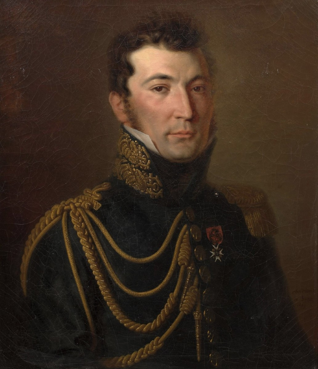 Portrait de militaire - Début du XIX° siècle-photo-2