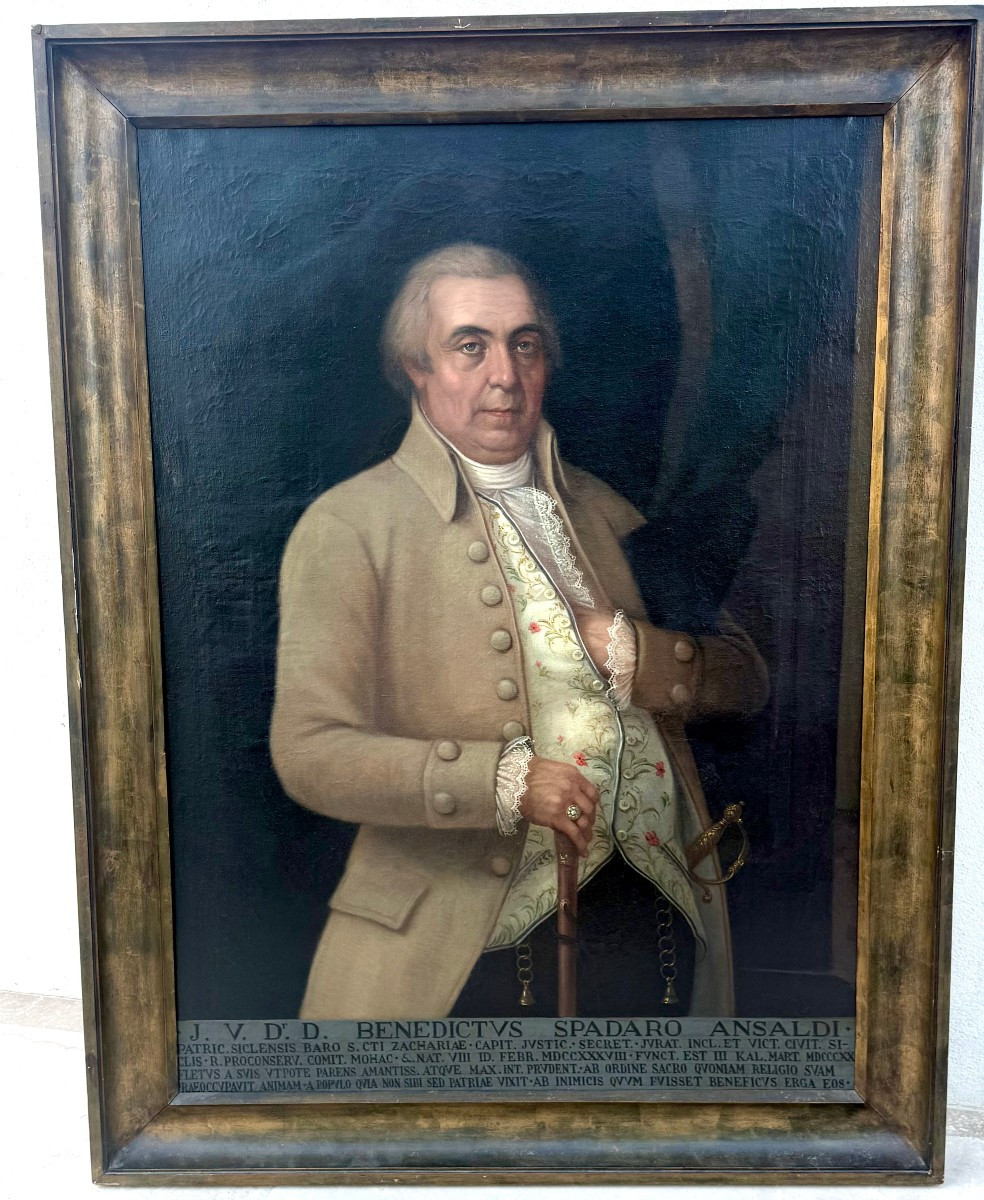 Portrait Italien du XVIII° siècle-photo-2