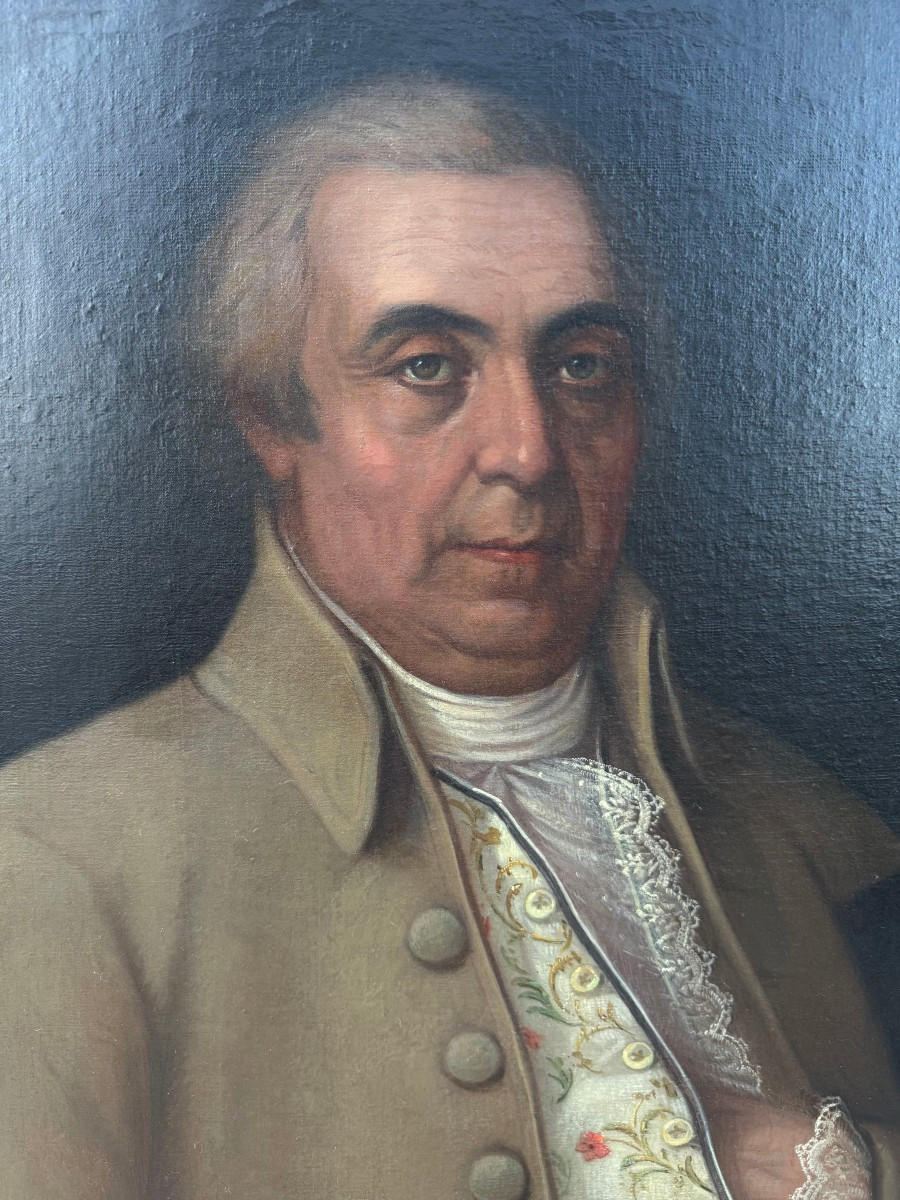 Portrait Italien du XVIII° siècle-photo-3