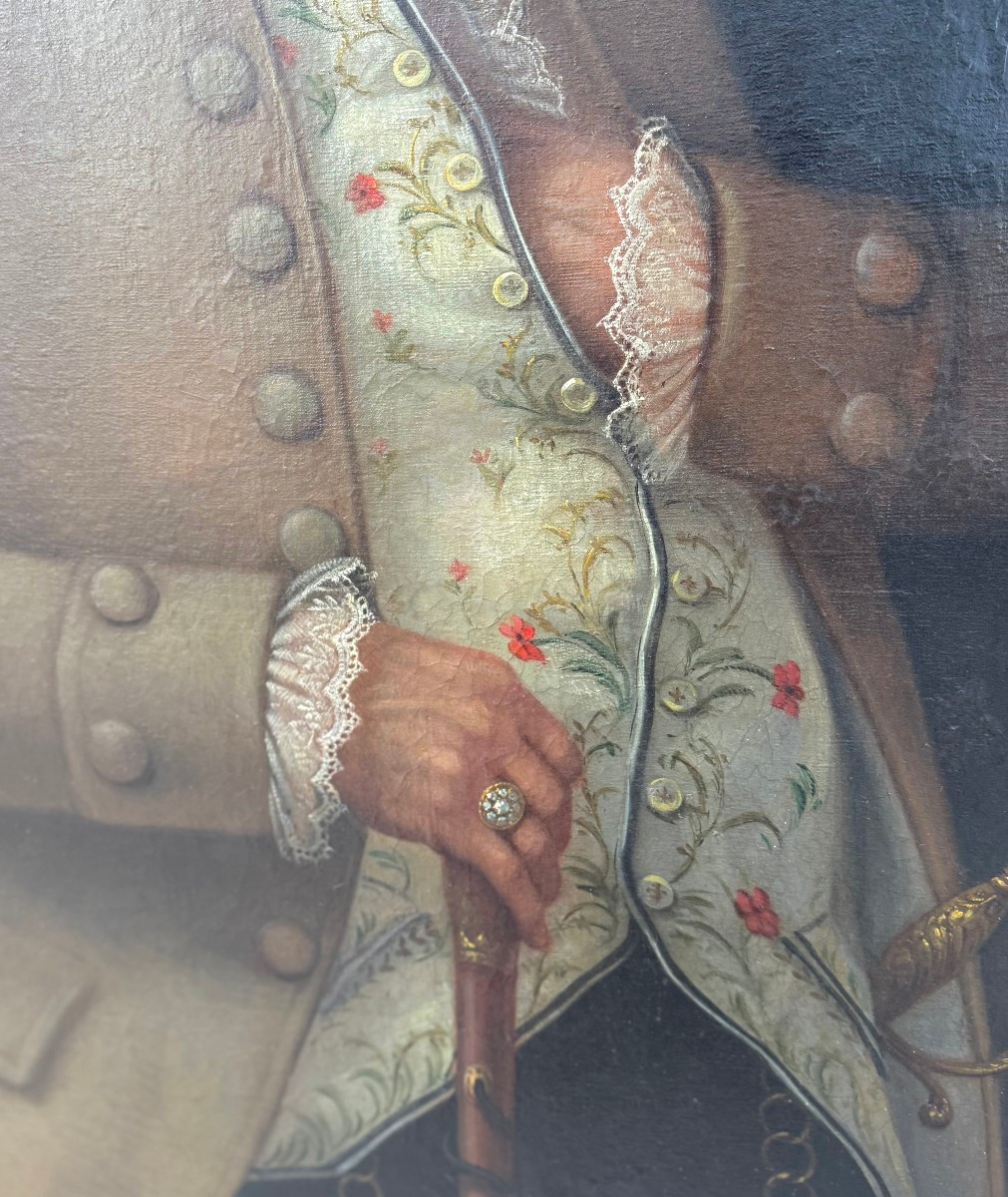 Portrait Italien du XVIII° siècle-photo-4