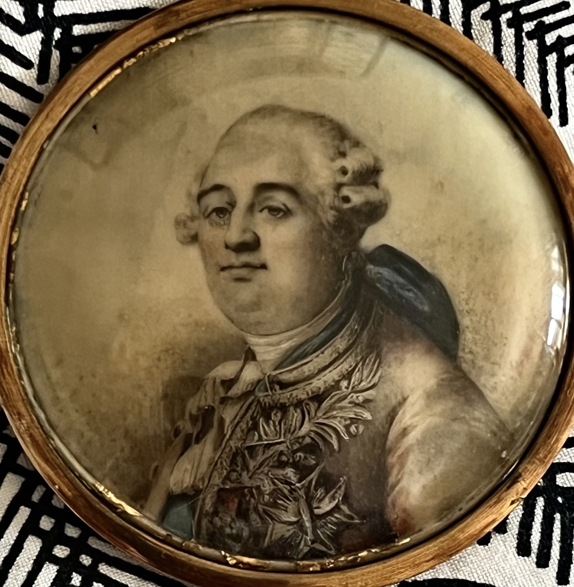 Portrait miniature de Louis XVI -photo-2